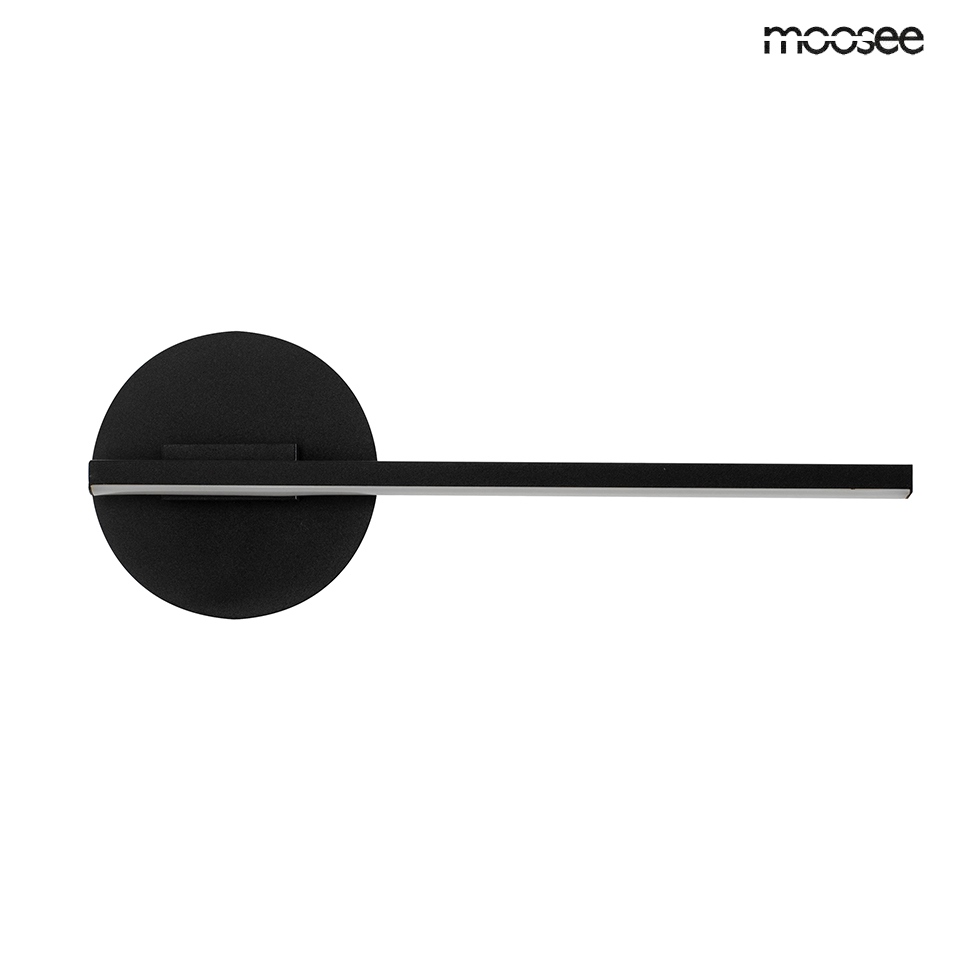Aplice LED - Aplică Horizon 31x8,5x11 cm, Metal și Aluminiu Negru - Moosee