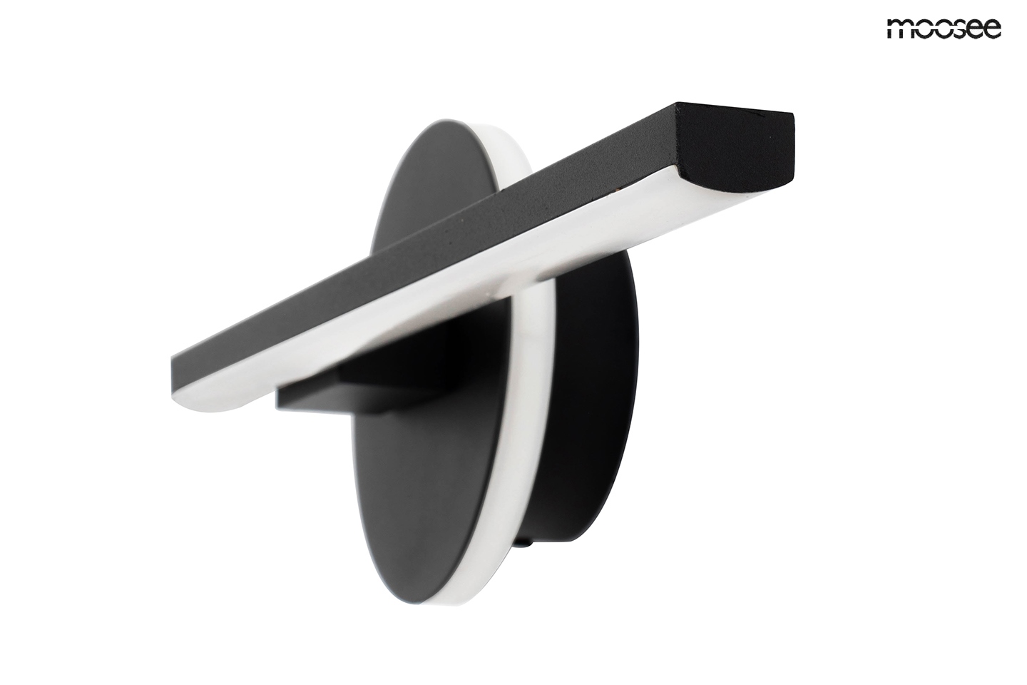 Aplică Horizon 31x8,5x11 cm, Metal și Aluminiu Negru - Moosee [3]