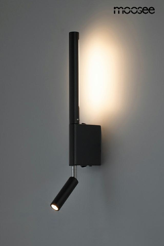 Aplică Periscope 11x16x46 cm, Metal Negru - Moosee [2]