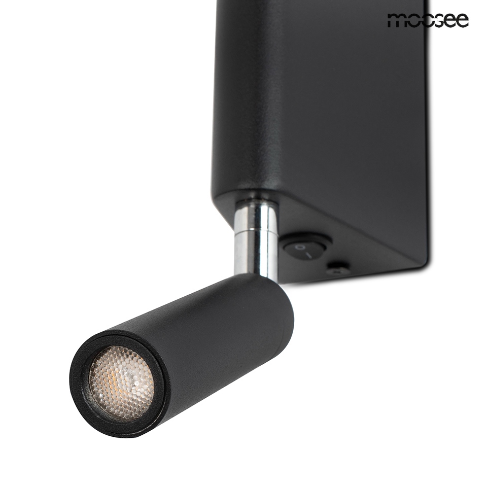 Aplică Periscope 11x16x46 cm, Metal Negru - Moosee [7]