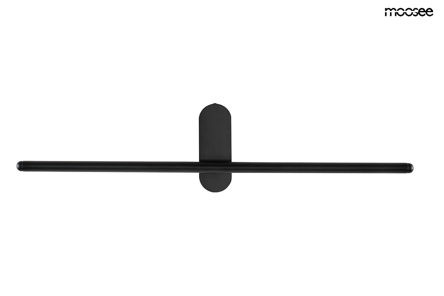 Aplice LED - Aplică Tobia 5x6,5x60 cm, Oțel Negru - Moosee