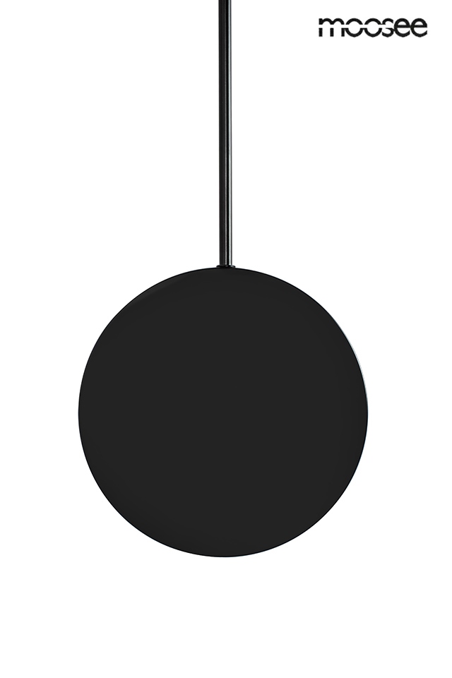 Aplică Shadow 95,5x4x95,5 cm, Metal și Aluminiu Negru - Moosee [2]