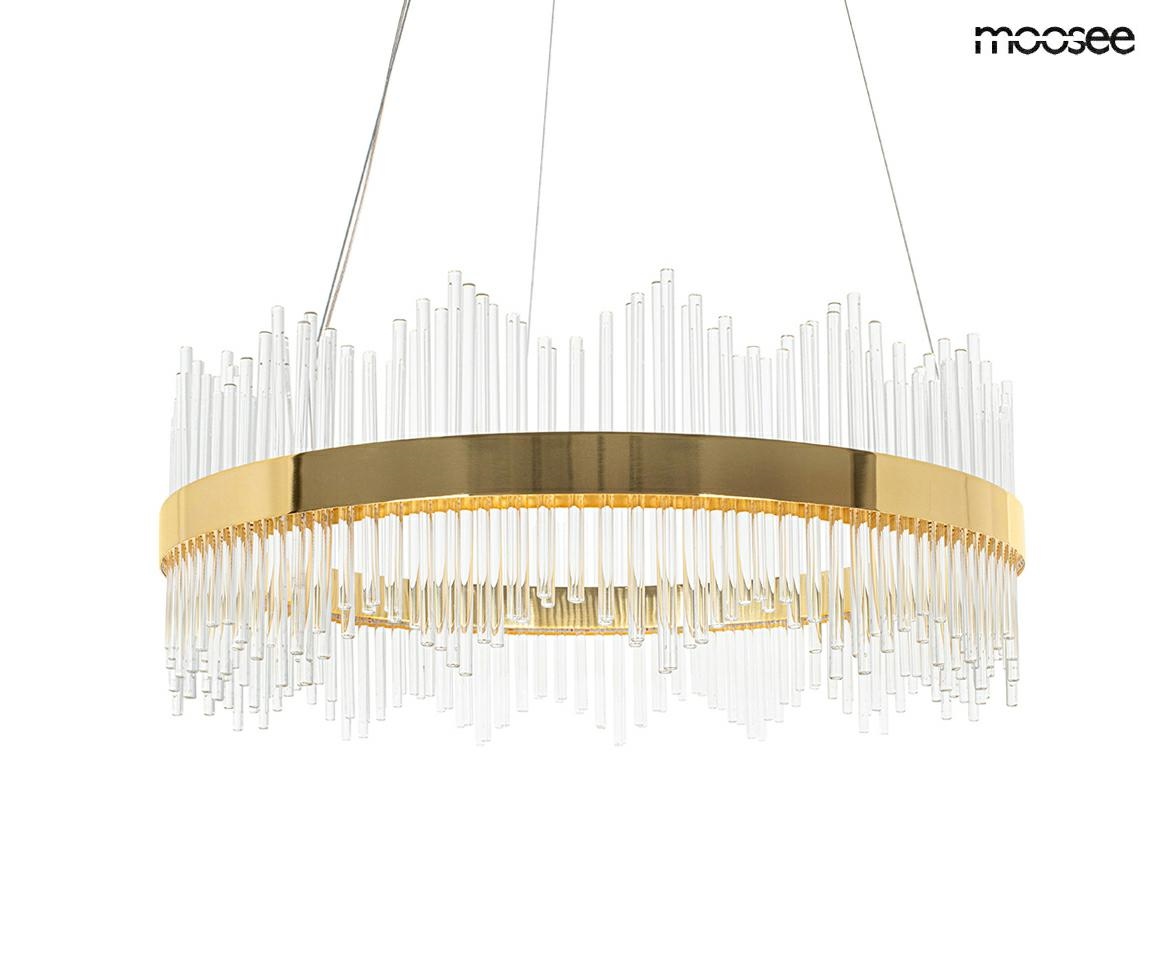 Produse - Pendul Florens 80x80x150 cm, Sticlă Auriu - Moosee