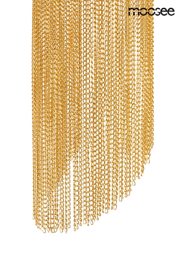 Aplică Lambada 15x14x64 cm, Metal Auriu - Moosee [5]