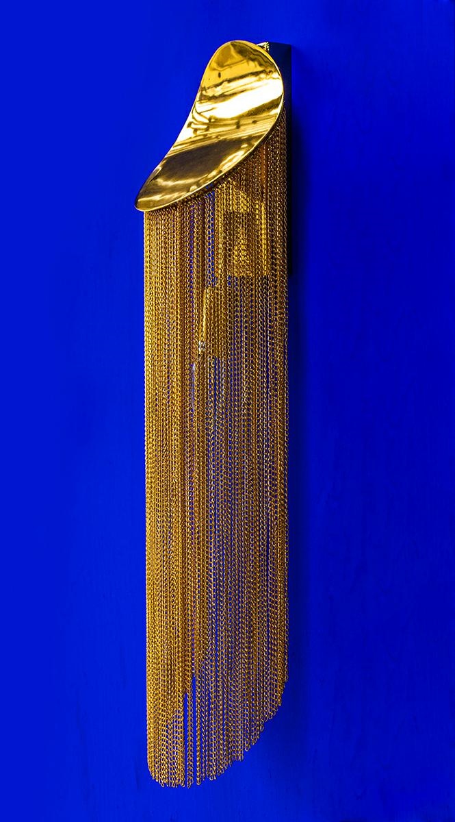 Aplică Lambada 15x14x64 cm, Metal Auriu - Moosee [9]