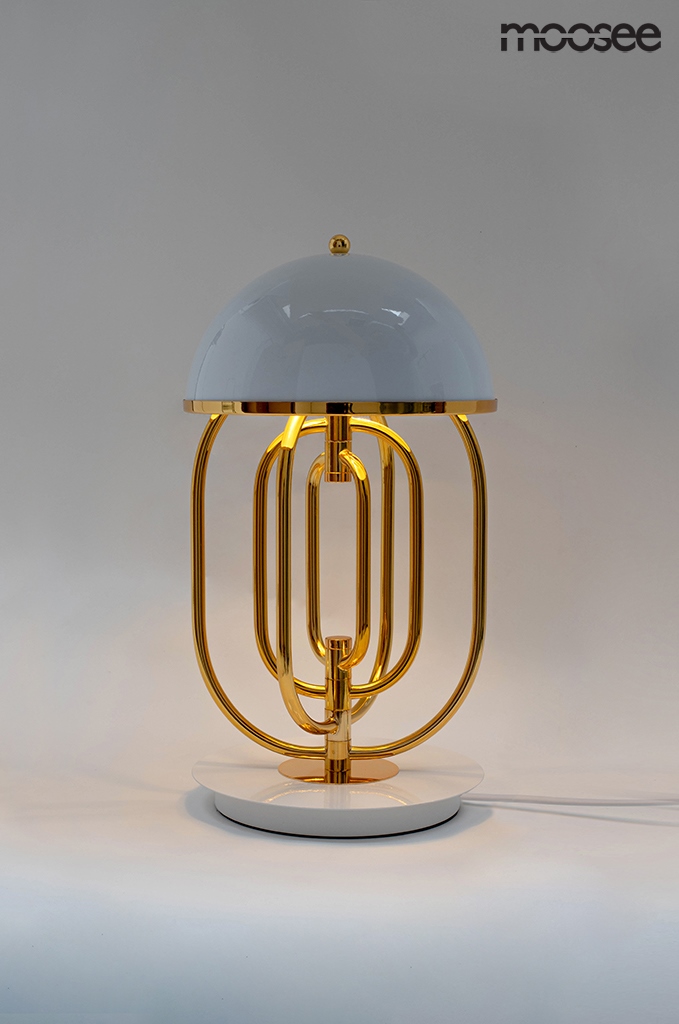Lampă de Masă Bottega 25x25x45 cm, Oțel Auriu - Moosee [10]