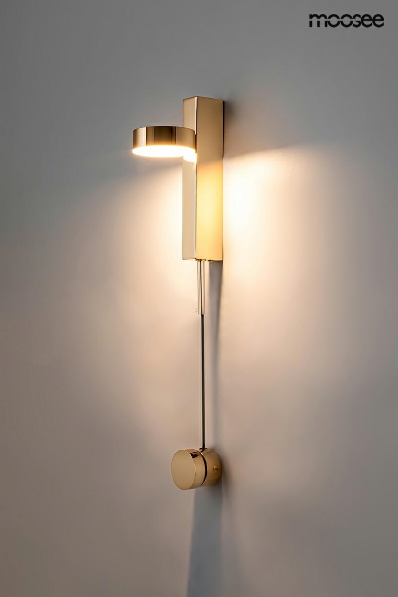 Aplică Clarid Gold 8x15x113 cm, Aluminiu și Oțel Auriu - Moosee [3]