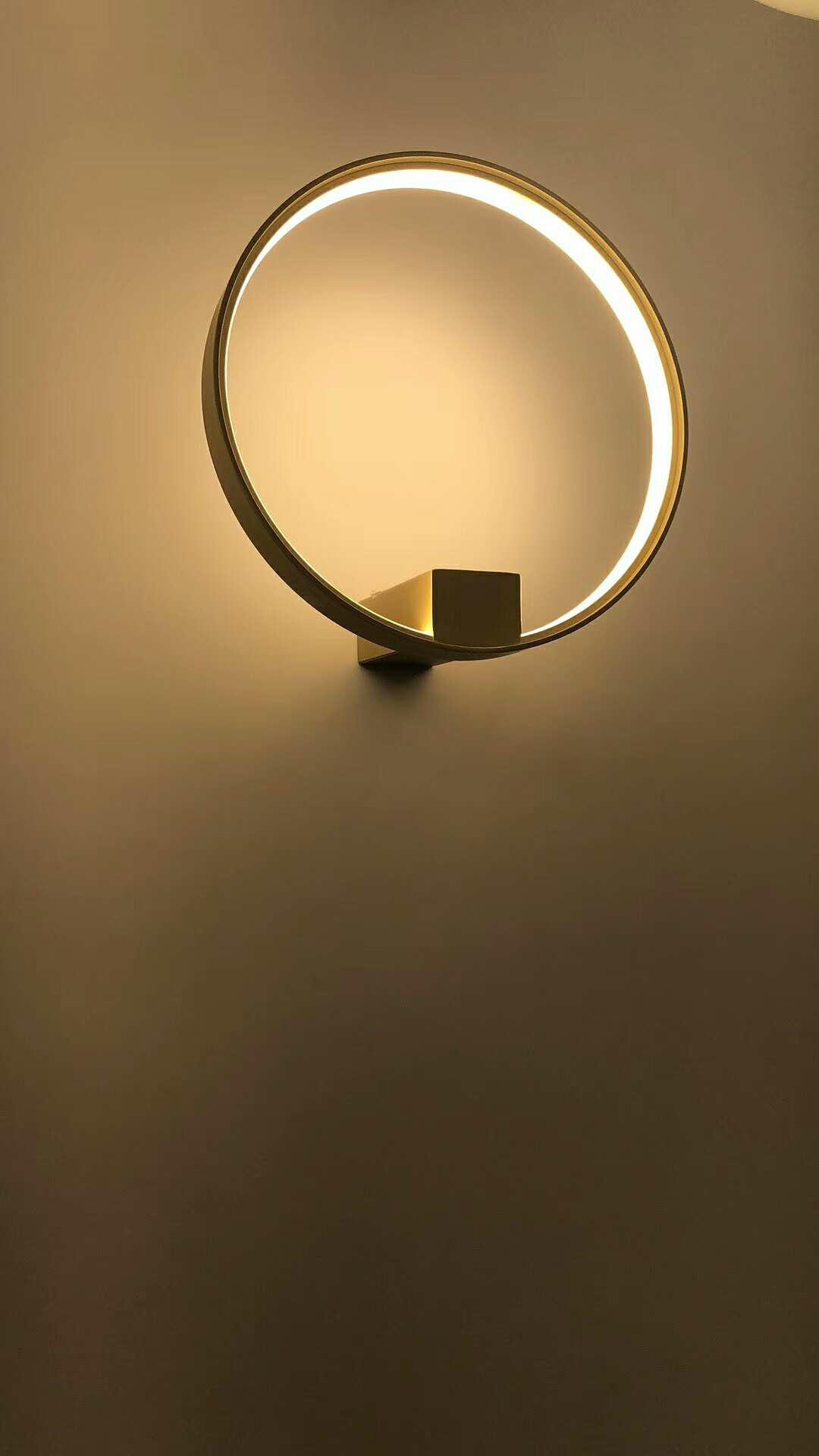 Aplică Circle Wall 26,5x13x26,5 cm, Auriu - Moosee [7]