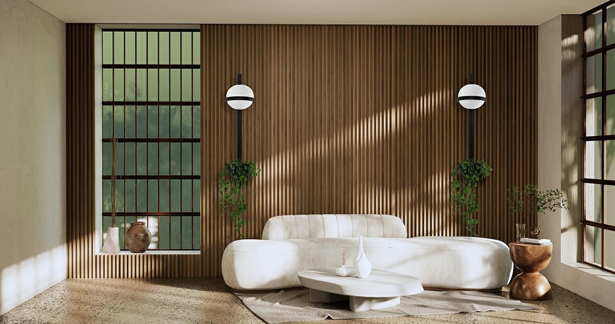 Aplică Plant Wall 22x28,5x110 cm, Negru - Moosee [14]