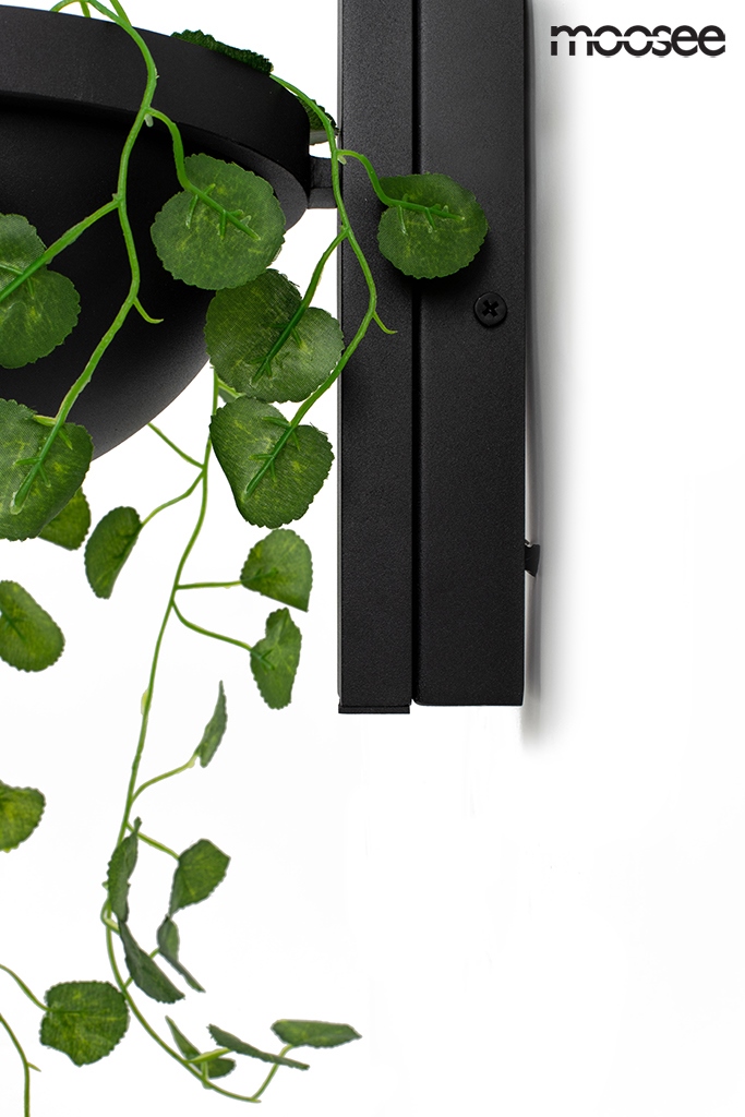 Aplică Plant Wall 22x28,5x110 cm, Negru - Moosee [4]