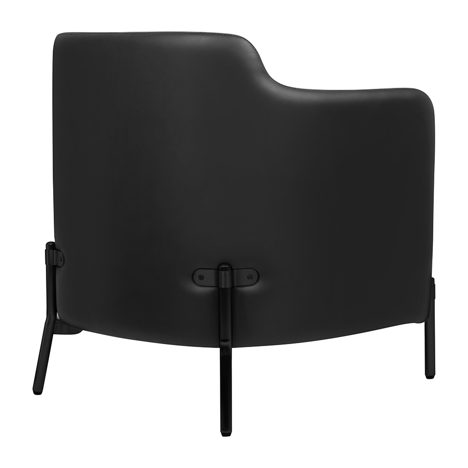 Fotoliu Venice Black 73x70x73 cm - King Home [3]