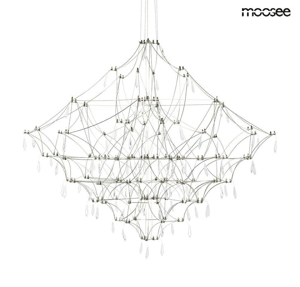 Produse - Pendul Constelation 120x120x350 cm, Oțel Periat - Moosee