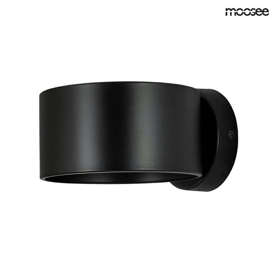 Aplice LED - Aplică Arro 15x18x10 cm, Oțel Negru - Moosee