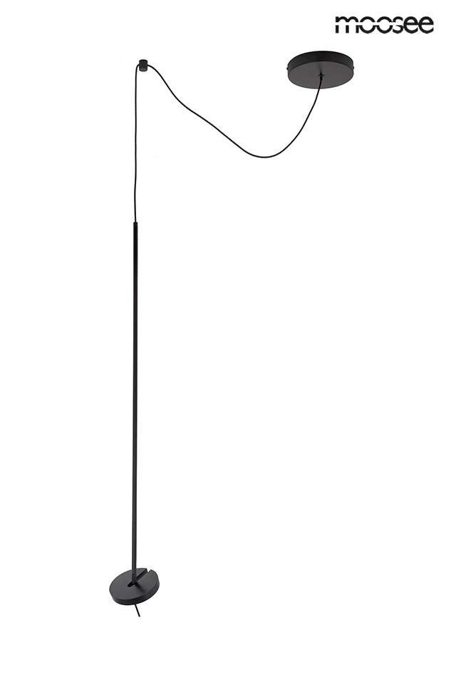 Pendul Bobbie 45x15x240 cm, Oțel Negru - Moosee [2]