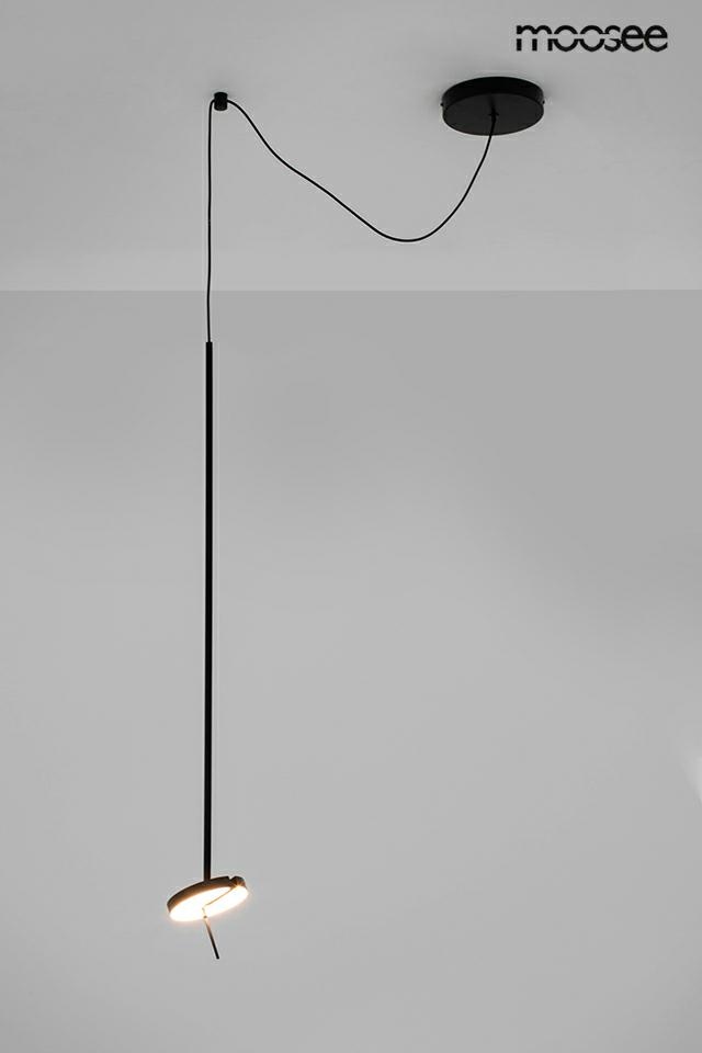 Pendul Bobbie 45x15x240 cm, Oțel Negru - Moosee [6]