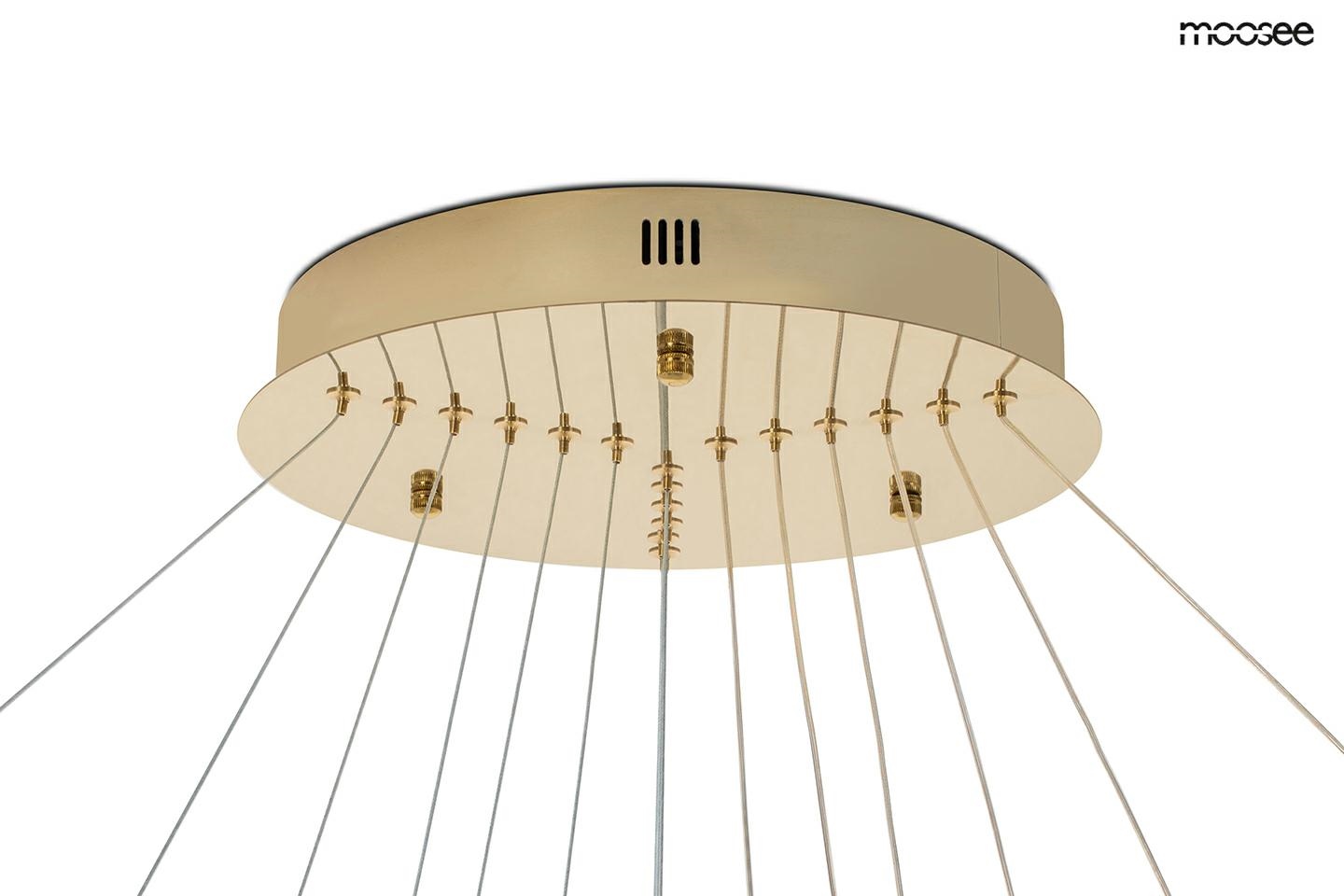 Pendul Ring Slim Xl 120x120x232 cm, Oțel Auriu Lucios - Moosee [8]