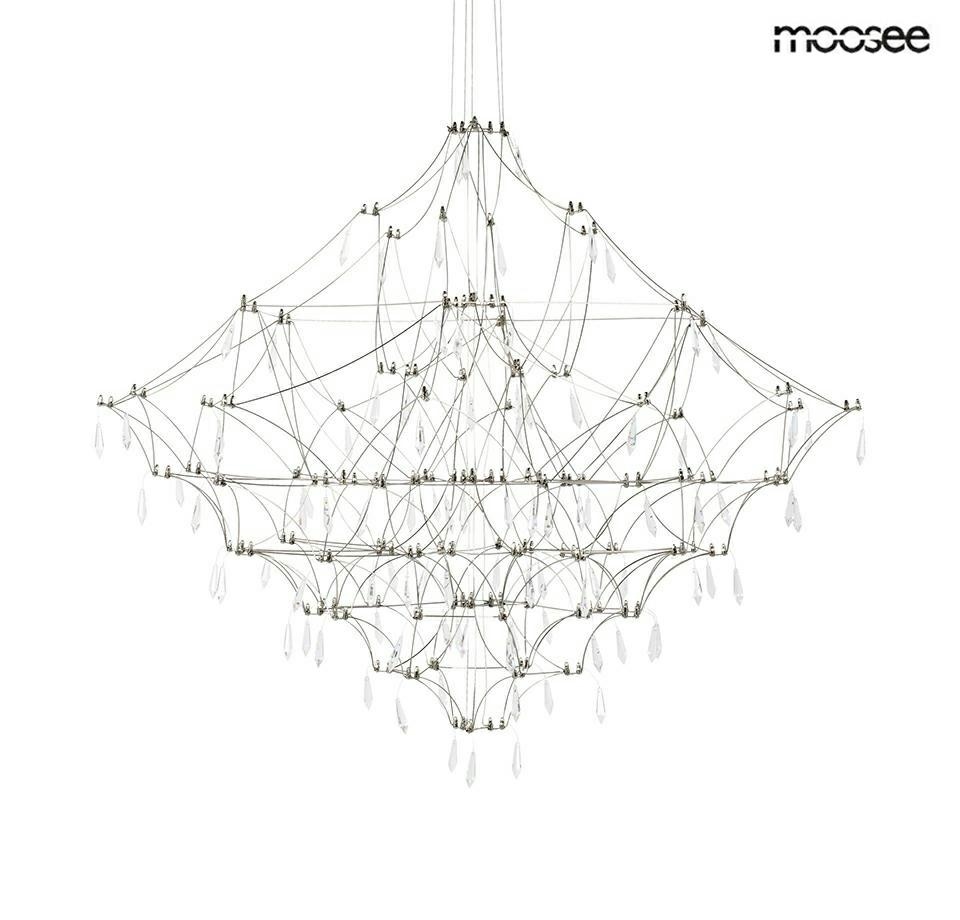 Produse - Candelabru Constelation, Oțel Periat - Moosee