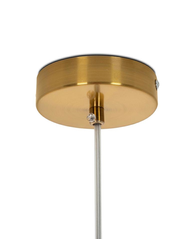 Pendul Vaso 25x25x235 cm, Oțel și Sticlă Auriu - Moosee [5]