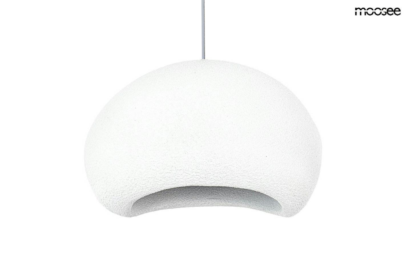 Produse - Pendul Nest 40, Rășină Alb - Moosee