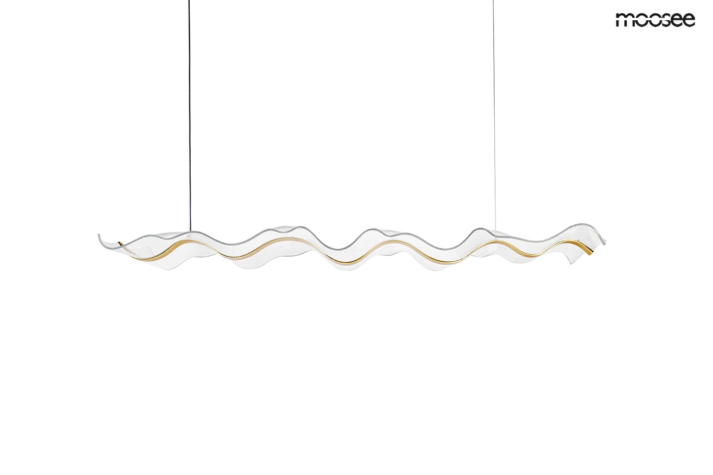 Produse - Pendul Breath 120 122x29x255 cm, Auriu - Moosee