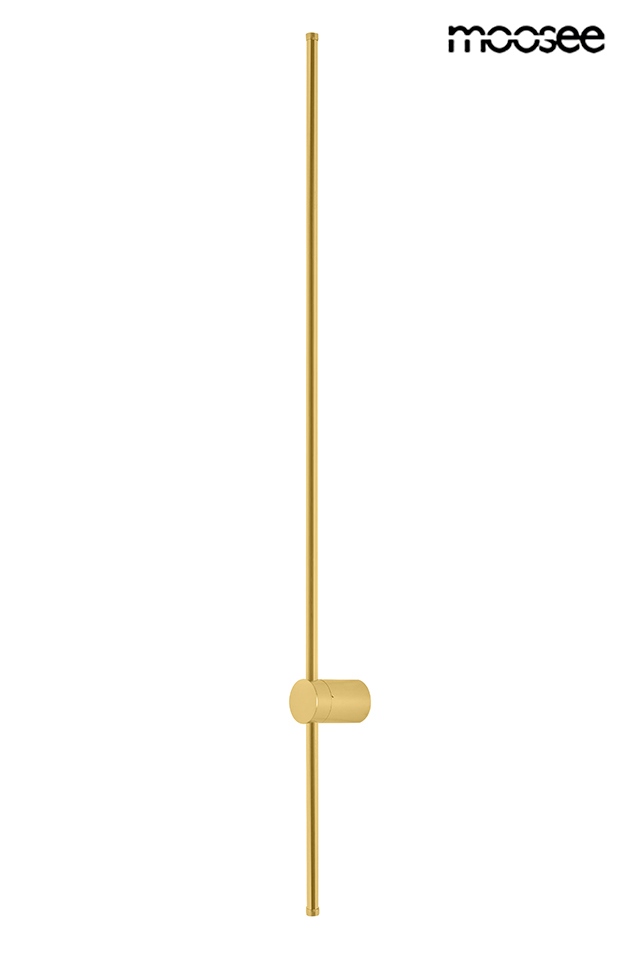 Produse - Aplică Ombre 120 6x9,5x121 cm, Oțel Auriu - Moosee