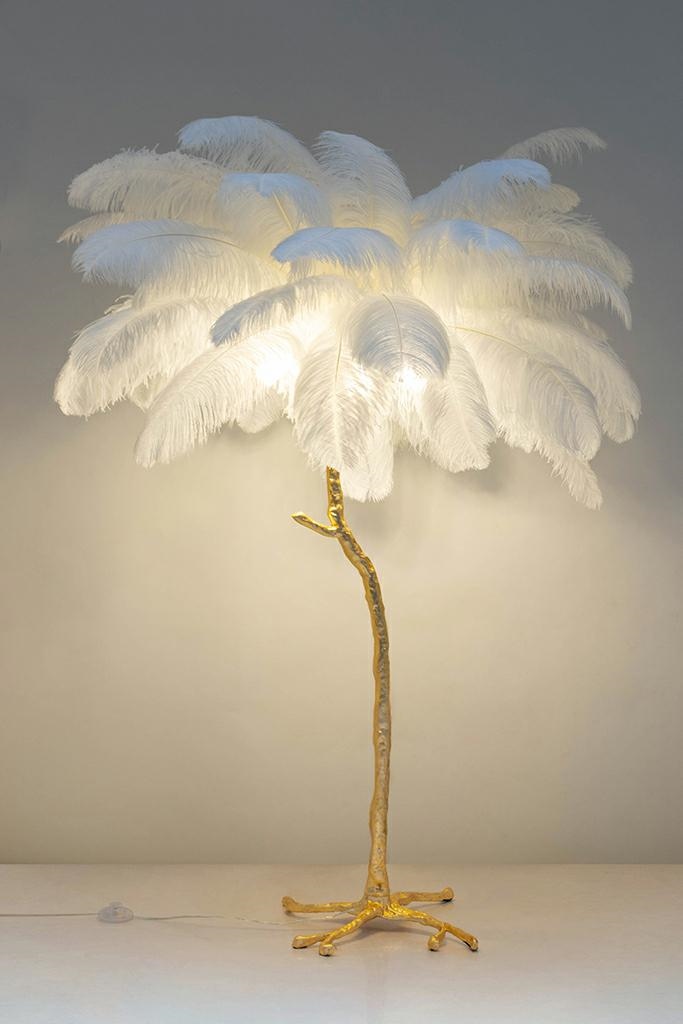Lampadar Tiffany 120x120x175 cm, Alb - Moosee [10]