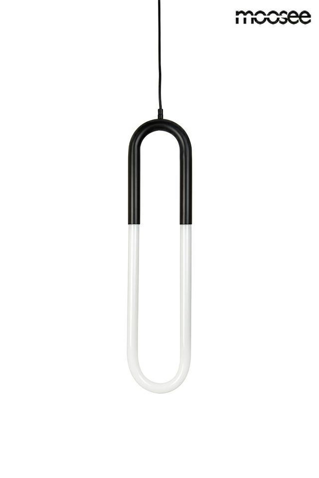 Produse - Pendul Puzo S 13,5x13x260 cm, Metal Negru - Moosee