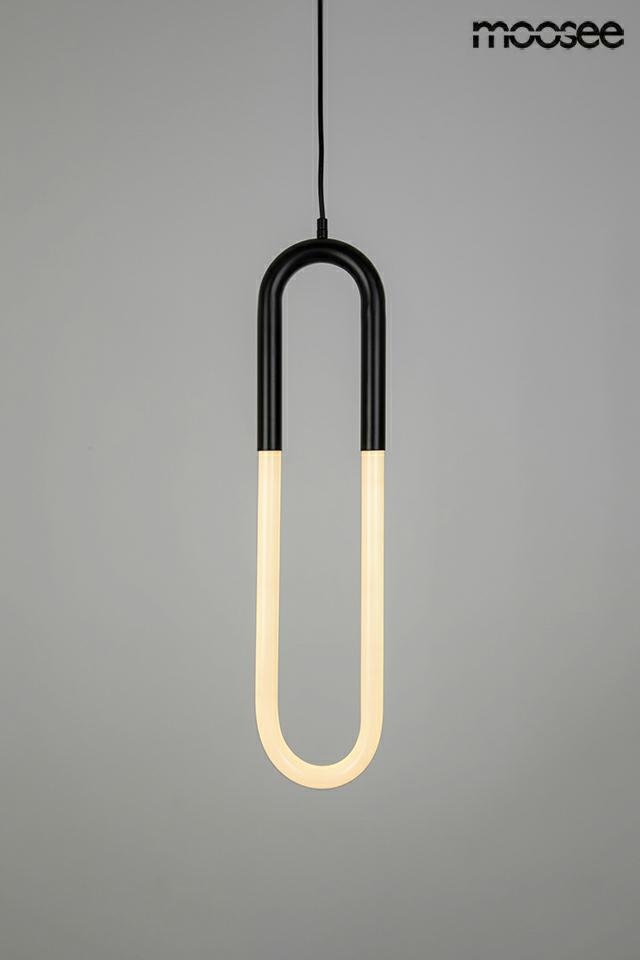 Pendul Puzo S 13,5x13x260 cm, Metal Negru - Moosee [2]