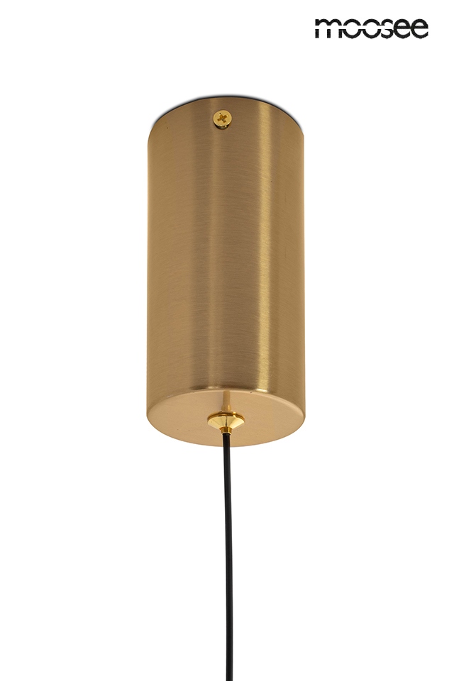 Pendul Linus 120x6x195 cm, Oțel și Aluminiu Auriu - Moosee [9]