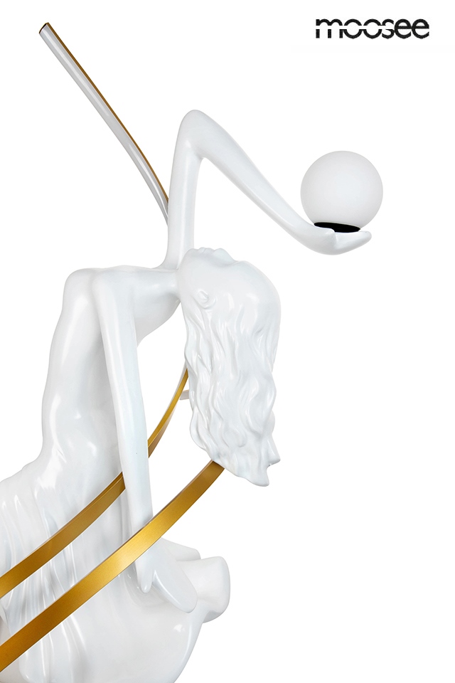 Lampadar Dancing Queen 112x90x210 cm, Alb - Moosee [7]