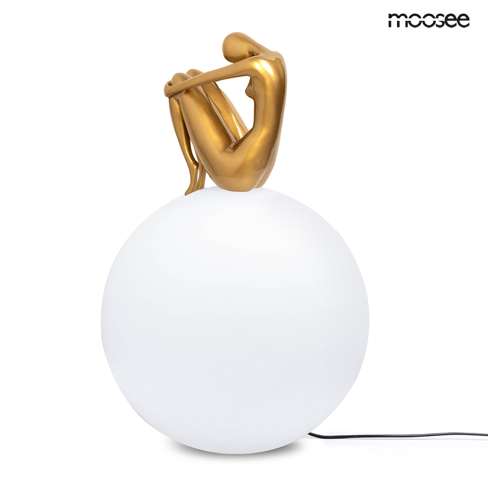 Lampă de Masă Uomo 35x35x53,5 cm, Auriu - Moosee [2]