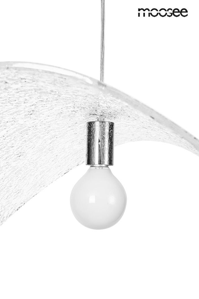 Pendul Capello Fi 80, Plastic Transparent Finisaj Modern - Moosee [4]