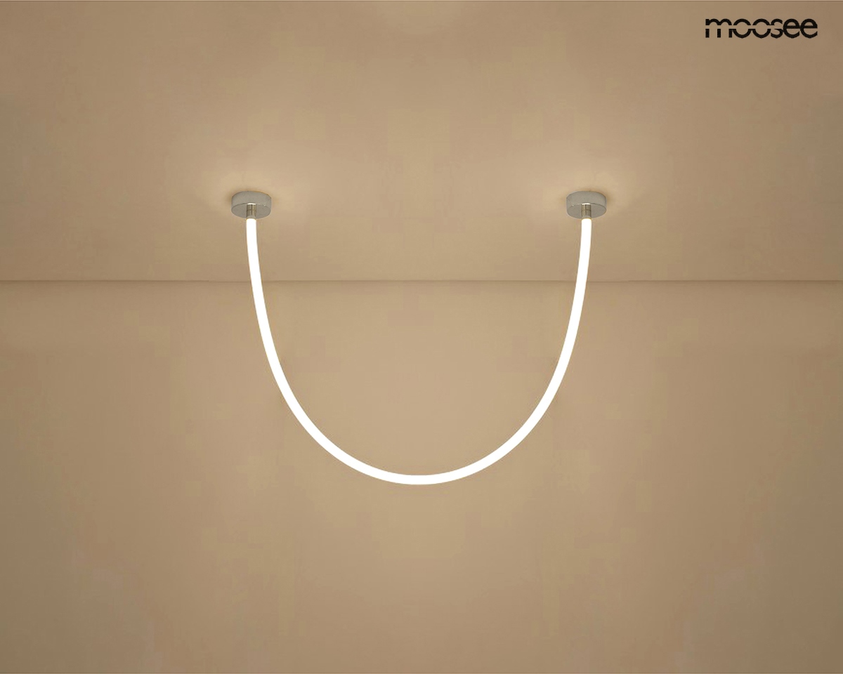 Pendul Lasso 200 100x10x100 cm, Oțel Argintiu - Moosee [5]