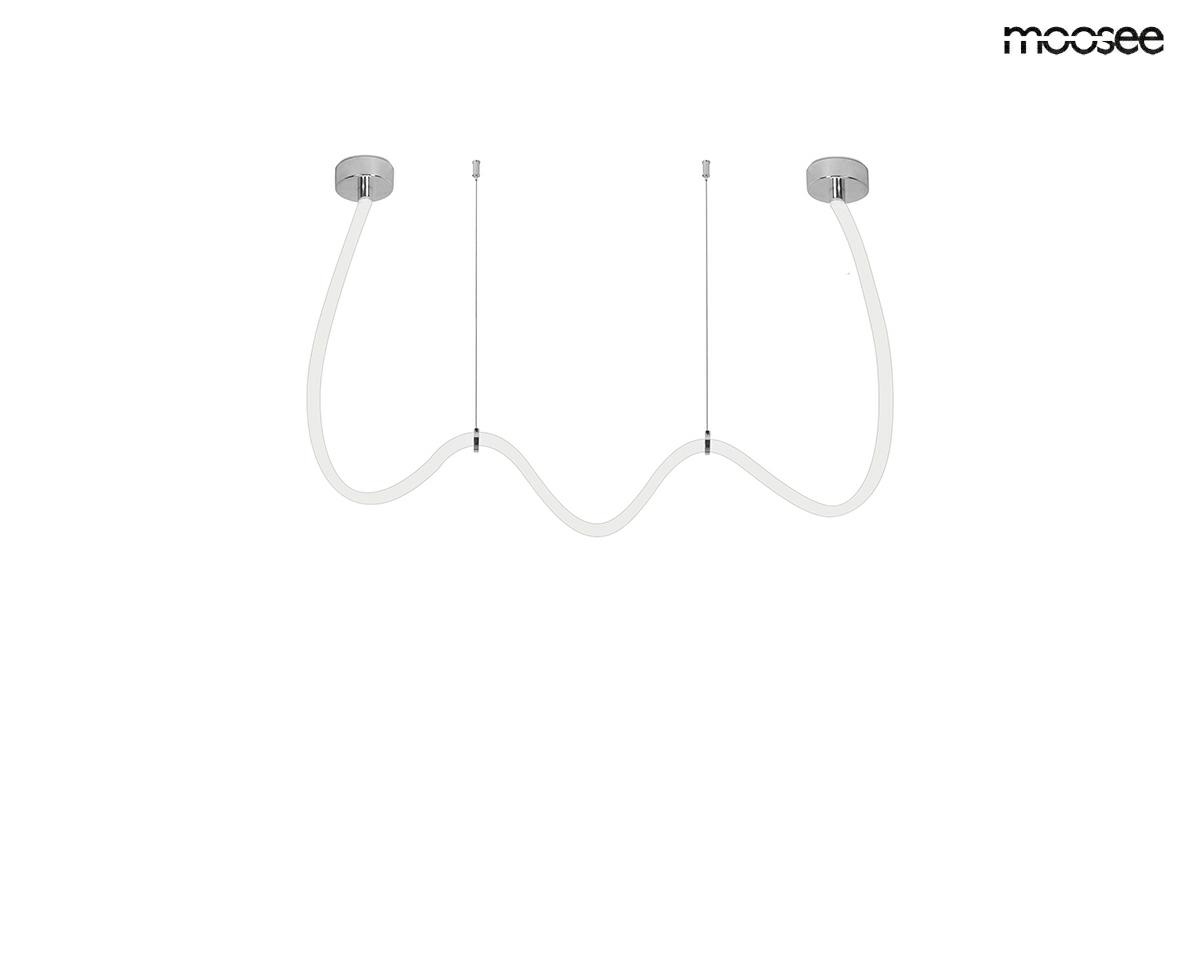 Pendul Lasso 400 100x10x300 cm, Oțel Argintiu - Moosee [5]