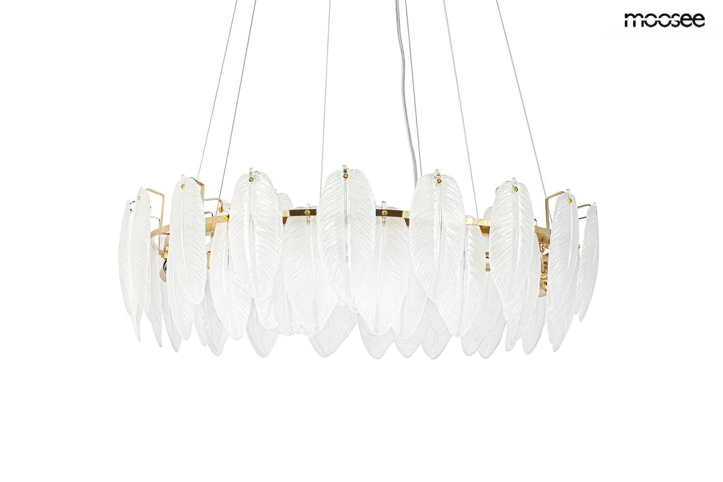 Produse - Pendul Roch 80x80x195 cm, Sticlă Auriu - Moosee
