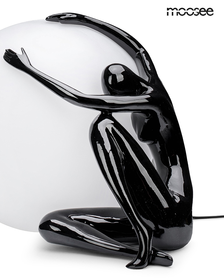 Lampă de Masă Uomo 50 48x36x35,5 cm, Negru - Moosee [4]
