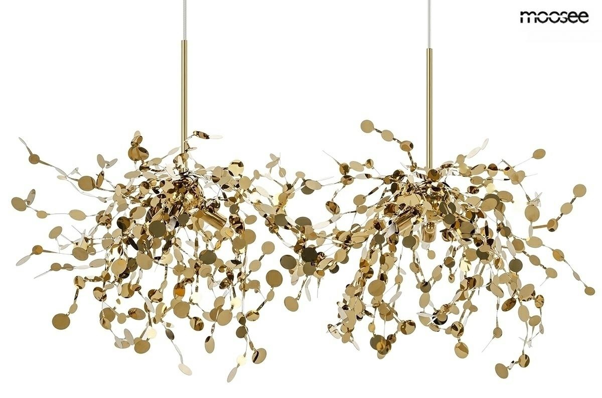 Produse - Pendul Monete 80x40x200 cm, Metal Auriu Lucios - Moosee