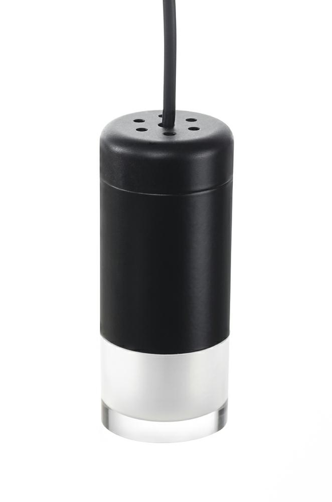 Lustră Liniară Flusso Line 6 100x8 cm, Metal Negru, LED Integrat - Moosee [6]