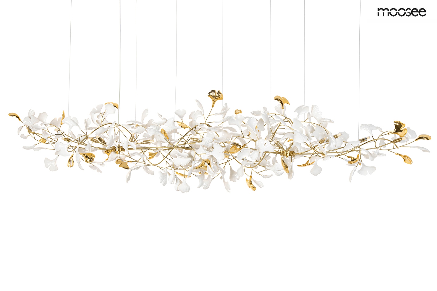Produse - Pendul Flora 250 PP 265x60x245 cm, Auriu - Moosee