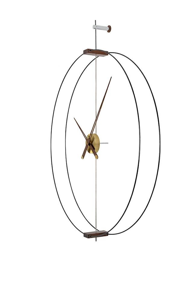 Ceas Decorativ Doble Ring 90, Oțel și Lemn - King Home [2]