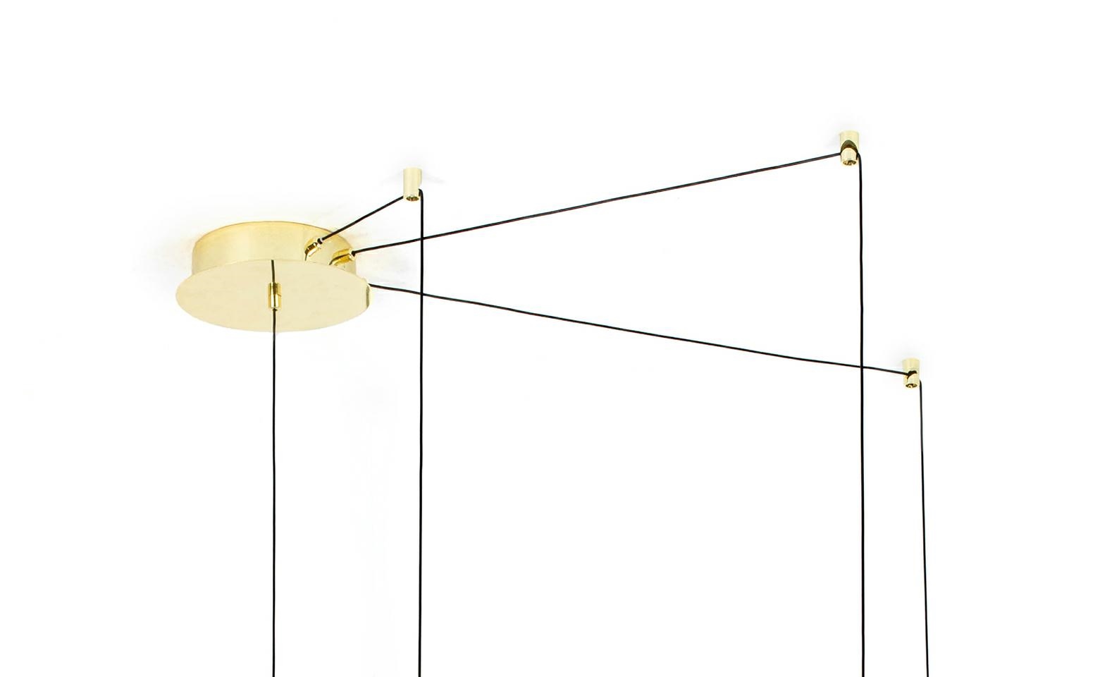 Pendul Mikado S, Metal și Elemente Transparente Auriu - Moosee [6]