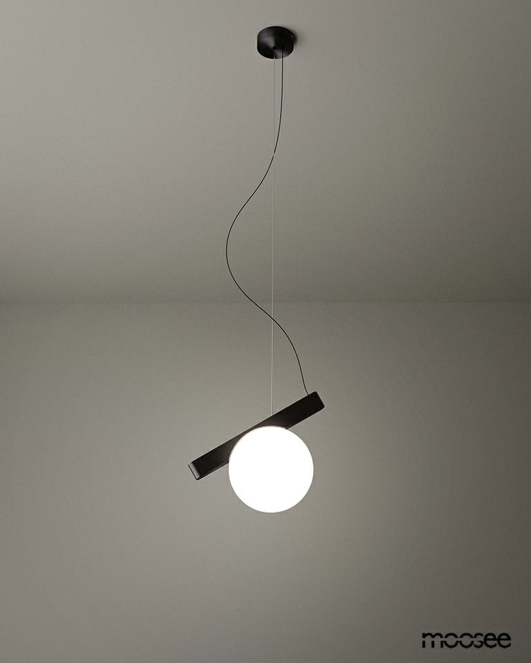 Pendul Balance 225x35x225 cm, Oțel Inoxidabil și Sticlă Grafit - Moosee [9]