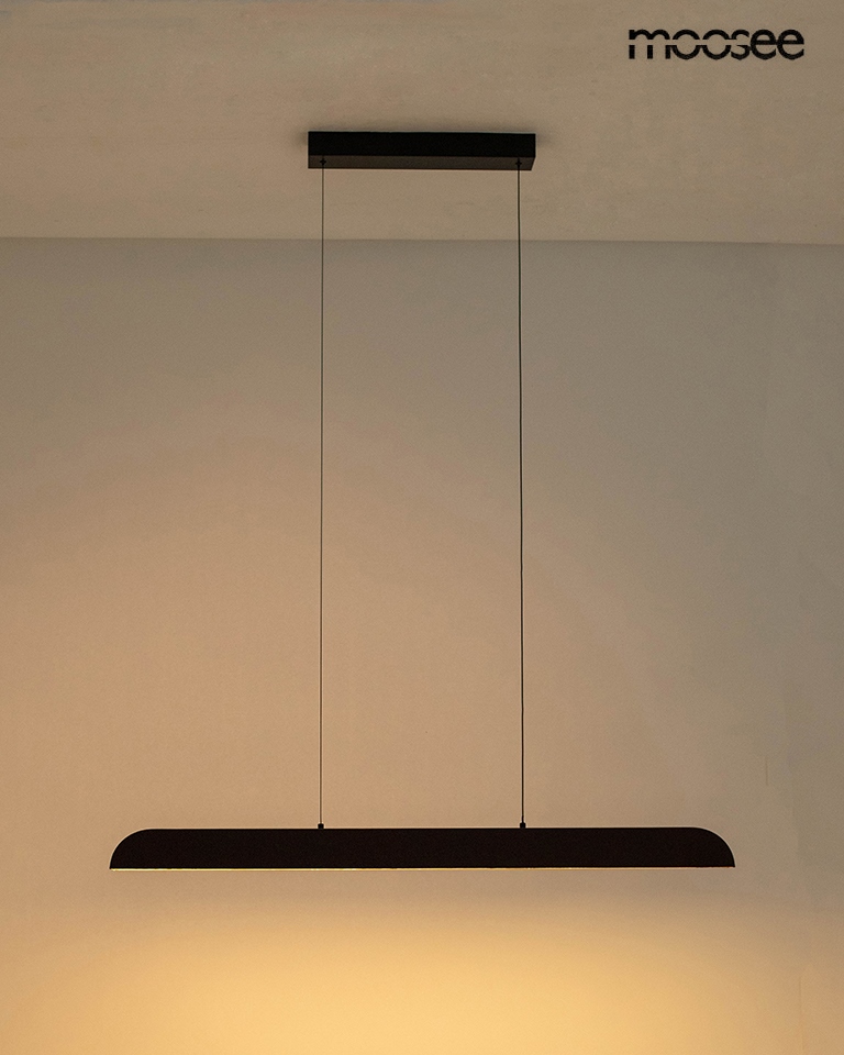Pendul Linea 121x8x200 cm, Piele Maro - Moosee [2]