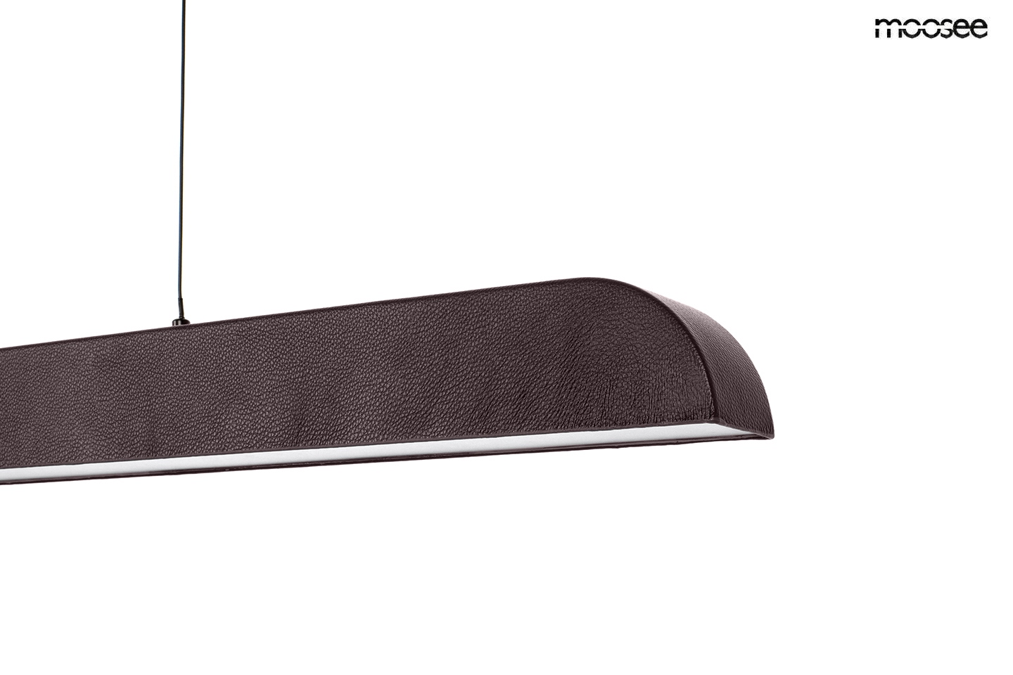 Pendul Linea 121x8x200 cm, Piele Maro - Moosee [5]