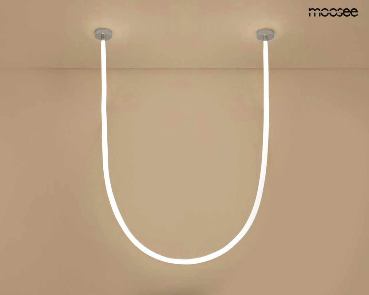 Pendul Lasso 600 200x10x400 cm, Oțel Argintiu - Moosee [5]