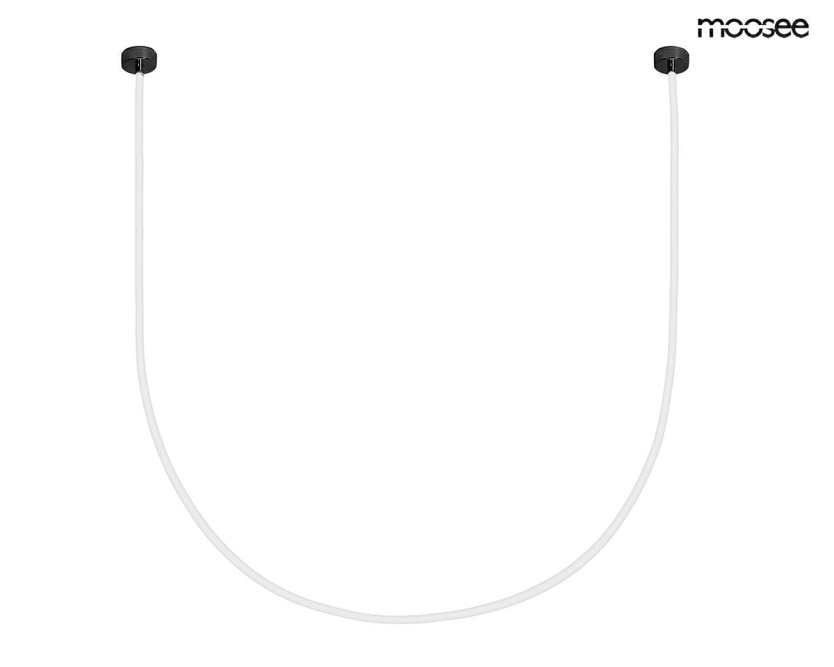 Produse - Lustră Lasso 1000 1000x400x600 cm, Oțel Negru - Moosee