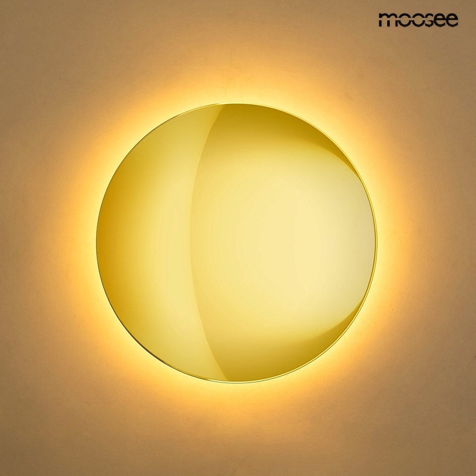 Aplică Shadow Sun 25x3,5x25 cm, Auriu - Moosee [3]