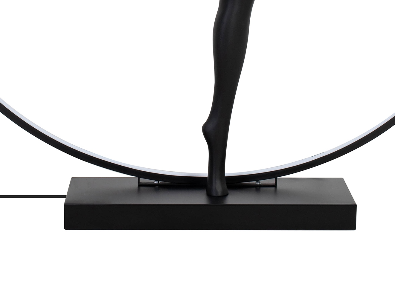 Lampadar Human Acrobatic 202x75x210 cm, Fibră de Sticlă Negru - Moosee [8]
