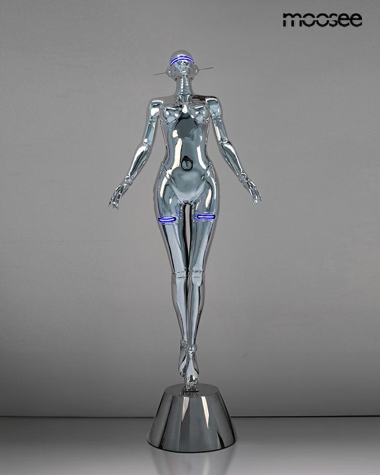 Lampadar Cyber Woman Stand 76x53x210 cm, Crom Lucios - Moosee [3]