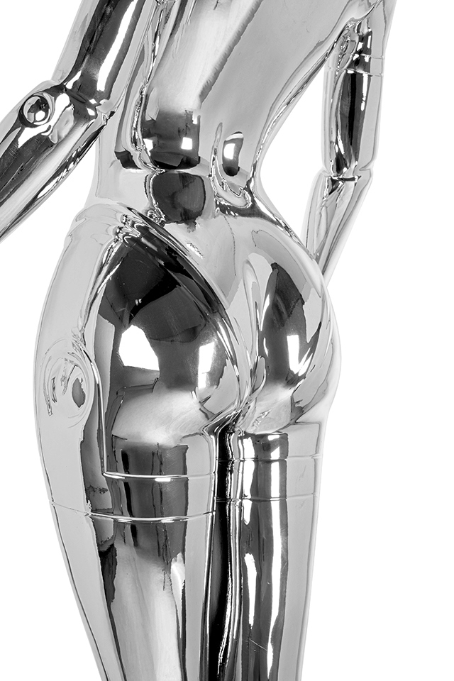 Lampadar Cyber Woman Stand 76x53x210 cm, Crom Lucios - Moosee [7]